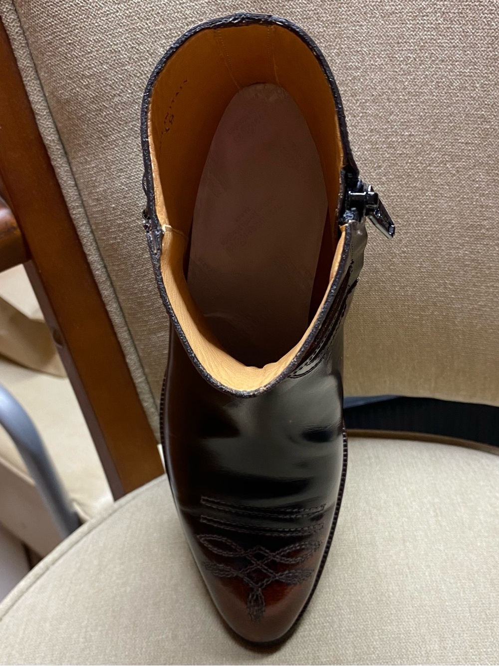 Maison Martin Margiela ITALIAN Sz.38 Ankle Boots Coachella BOHO COTTAGECORE - Picture 8 of 11